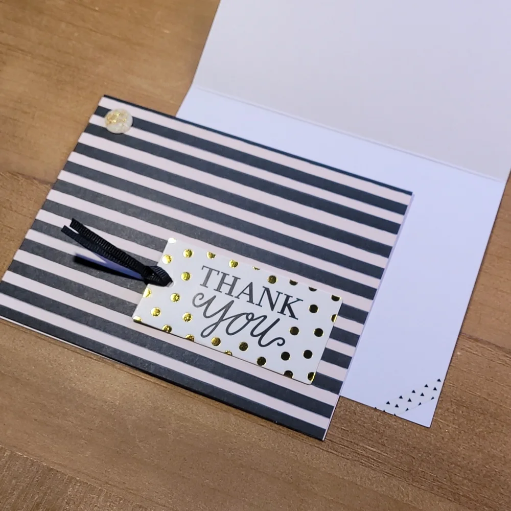 ×5 Variety Foiled Handmade Cards - Picture 2 of 7